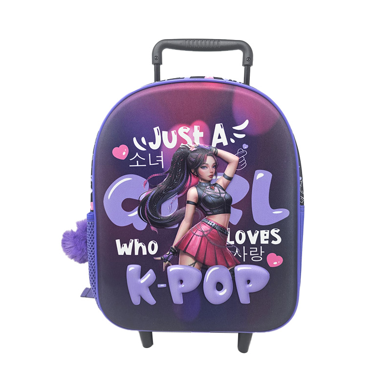 Mochila Trolley infantil KPop 32cm