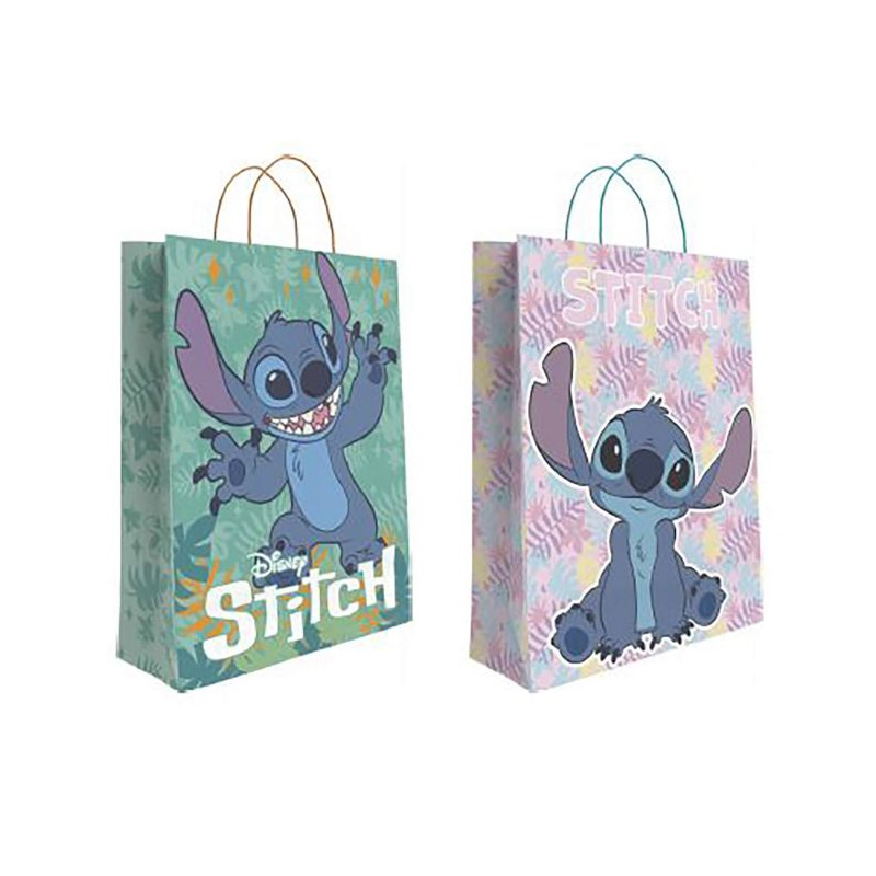 Bolsa de regalo grande Stitch Disney 40cm