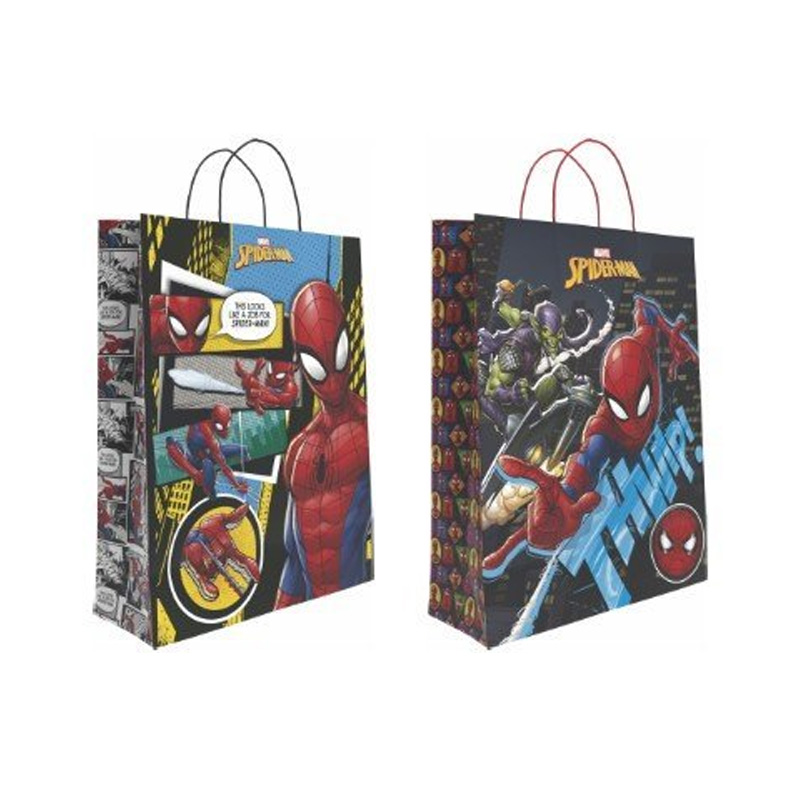 Bolsa de regalo grande Spiderman Hero Marvel 40cm
