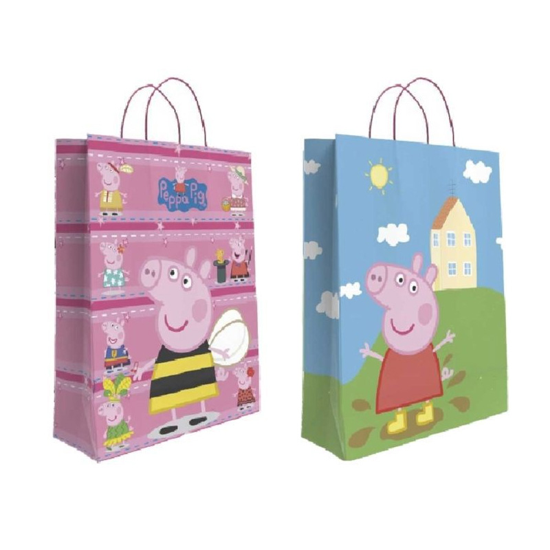 Bolsa de regalo Peppa Pig Happy 32cm