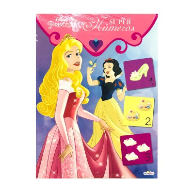 Distribuidor mayorista de Libros Super Números Princesas Disney 21x28cm
