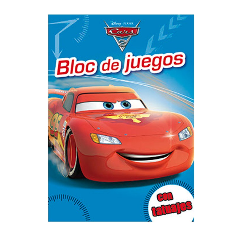 Distribuidor mayorista de Bloc Juegos con Tatuajes Cars 14x19.5cm 64 páginas