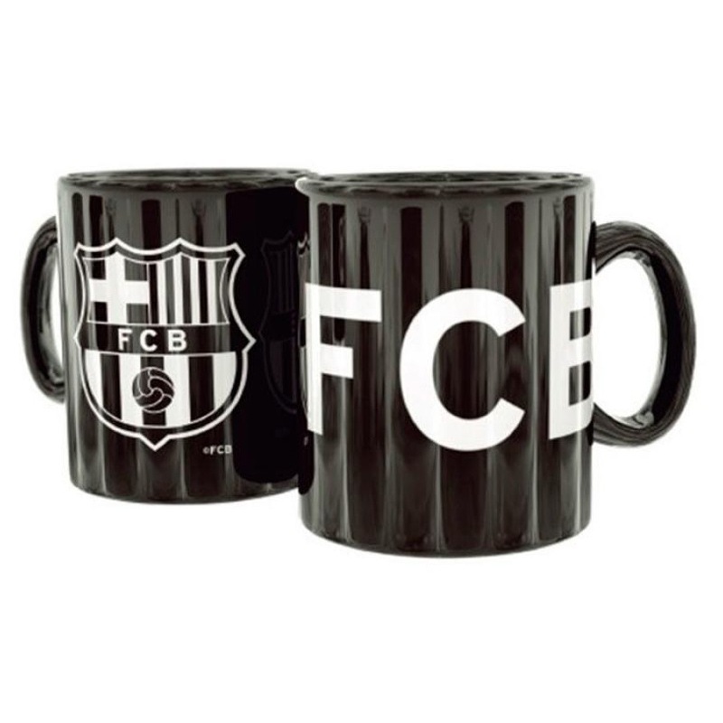 Distribuidor mayorista de Taza cerámica 320ml 11oz F.C. Barcelona negra