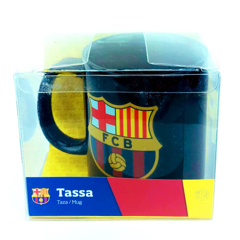 Distribuidor mayorista de Taza cerámica 320ml 11oz F.C. Barcelona negra