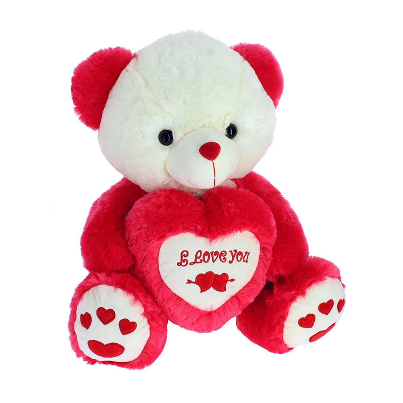 Distribuidor mayorista de Peluche grande Oso I love you 42cm