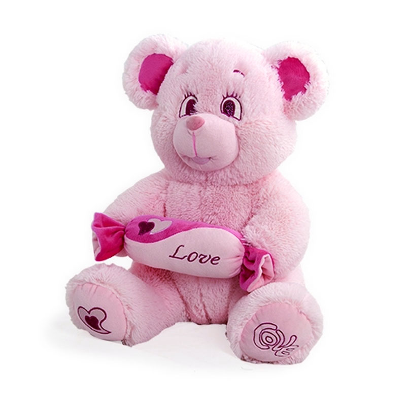 Distribuidor mayorista de Peluche osito c/caramelo 42cm