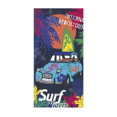 Distribuidor mayorista de Toalla microfibra Surf Rides 70x140cm