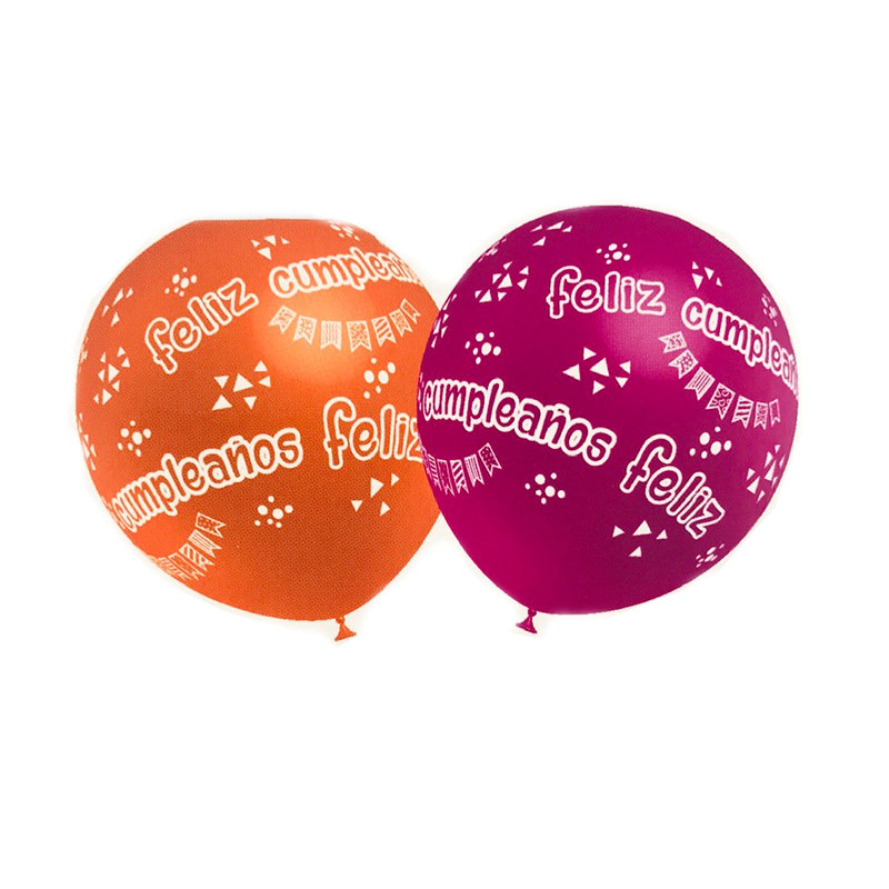 Distribuidor mayorista de Set 5 globos de fiesta Feliz Cumpleaños