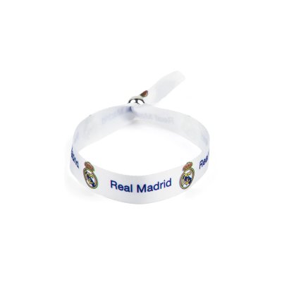 Distribuidor mayorista de Pulsera escudo Real Madrid - blanco