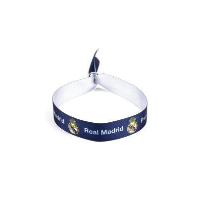 Pulsera escudo Real Madrid - azul