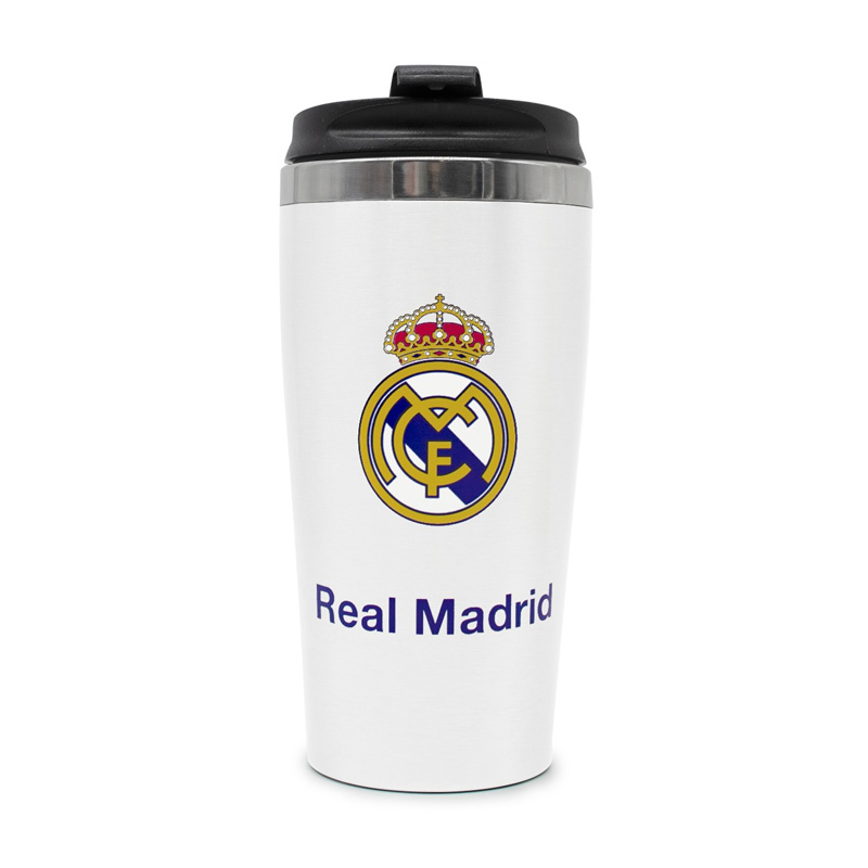 Jarra termo 380ml Real Madrid - blanco