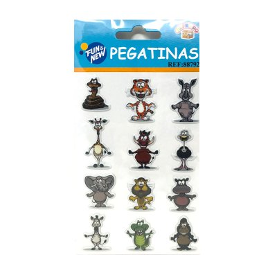 Wholesaler of Pegatinas 3D Animales Salvajes