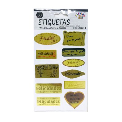 Wholesaler of Etiquetas Felicidades