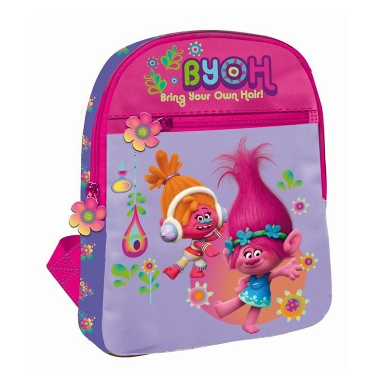 Distribuidor mayorista de Mochila con luz 29cm Trolls Fantasy Poppy DJ Suki