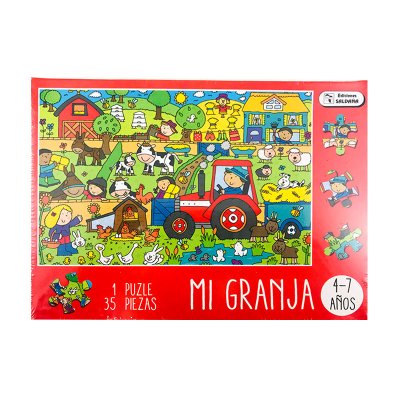 Wholesaler of Puzzle caja divertida 35pcs Granja