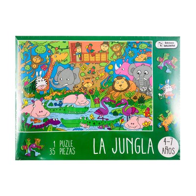 Wholesaler of Puzzle caja divertida 35pcs Jungla