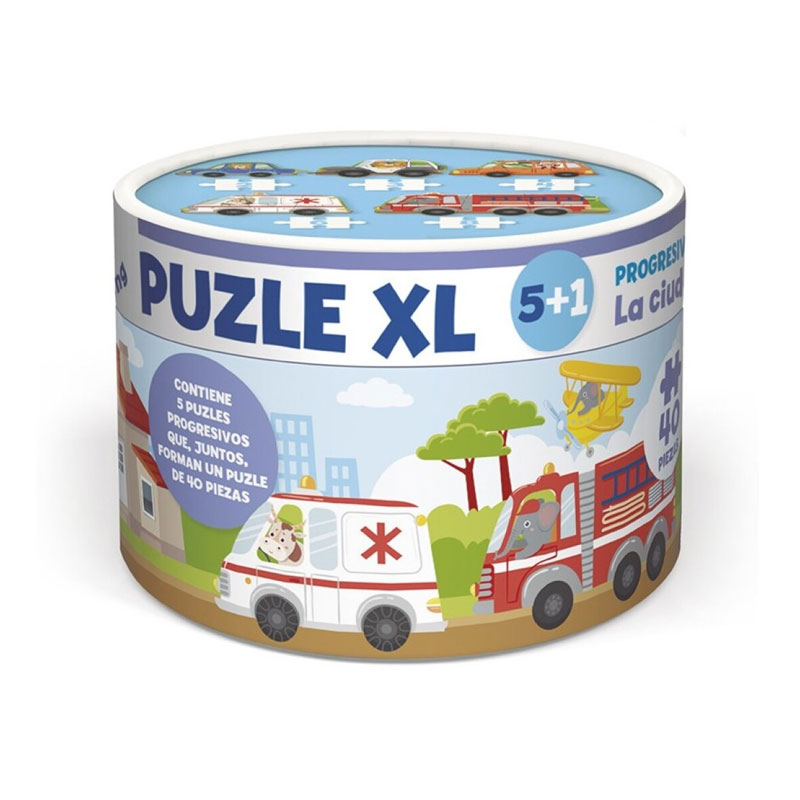 Distribuidor mayorista de Puzzles XL La ciudad 40pzs