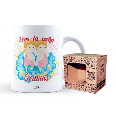 Wholesaler of Taza cerámica frases - Eres la caña Géminis