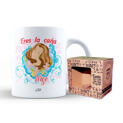 Wholesaler of Taza cerámica frases - Eres la caña Virgo