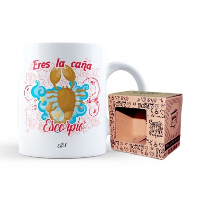 Wholesaler of Taza cerámica frases - Eres la caña Escorpio