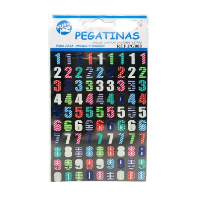 Wholesaler of Pegatinas 3D Números