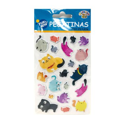 Wholesaler of Pegatinas 3D Bonitos gatitos