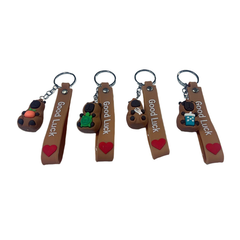 Llavero Capibara Good Luck 4cm