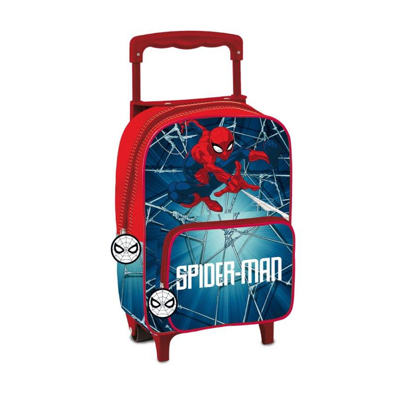 Wholesaler of Mochila Trolley infantil Spiderman Spider Web 36cm