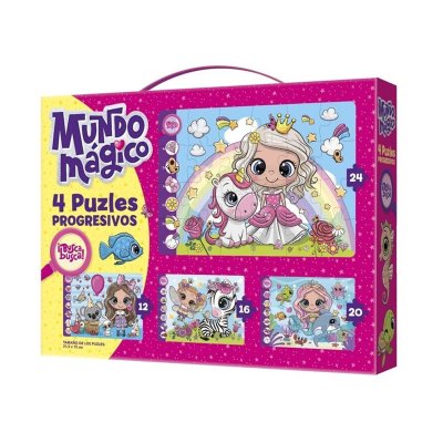 Wholesaler of Puzzles progresivos Mundo Mágico 12-16-20-24pzs