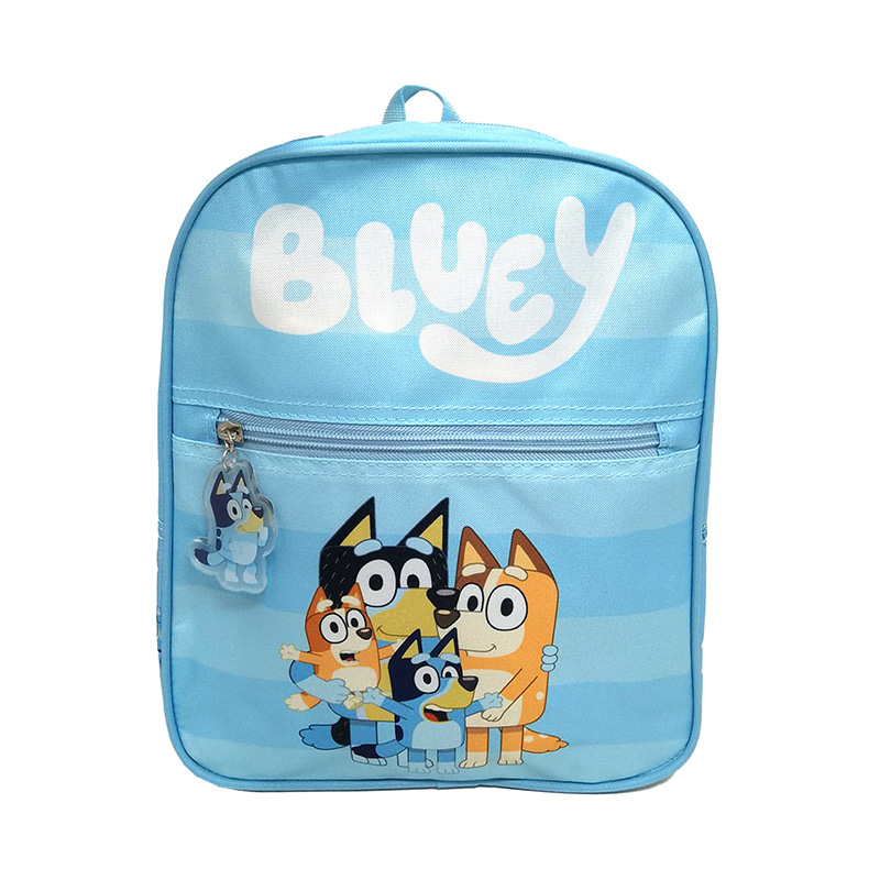 Mochila simple Bluey 30cm - azul