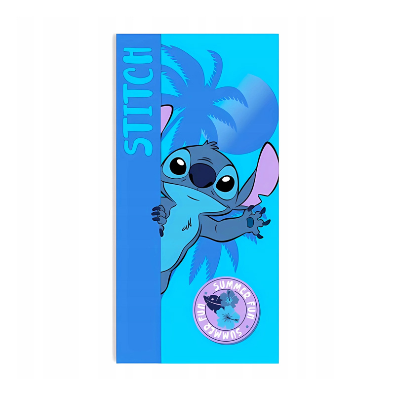 Distribuidor mayorista de Toalla microfibra 70x140cm Stitch Summer Fun