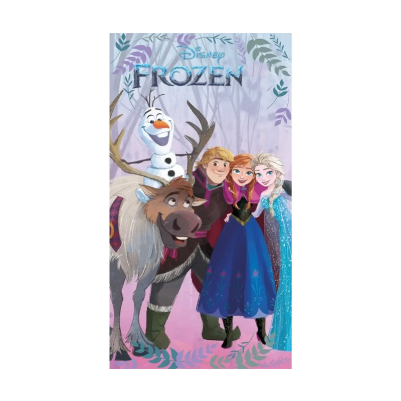 Toalla microfibra 70x140cm Frozen Magic