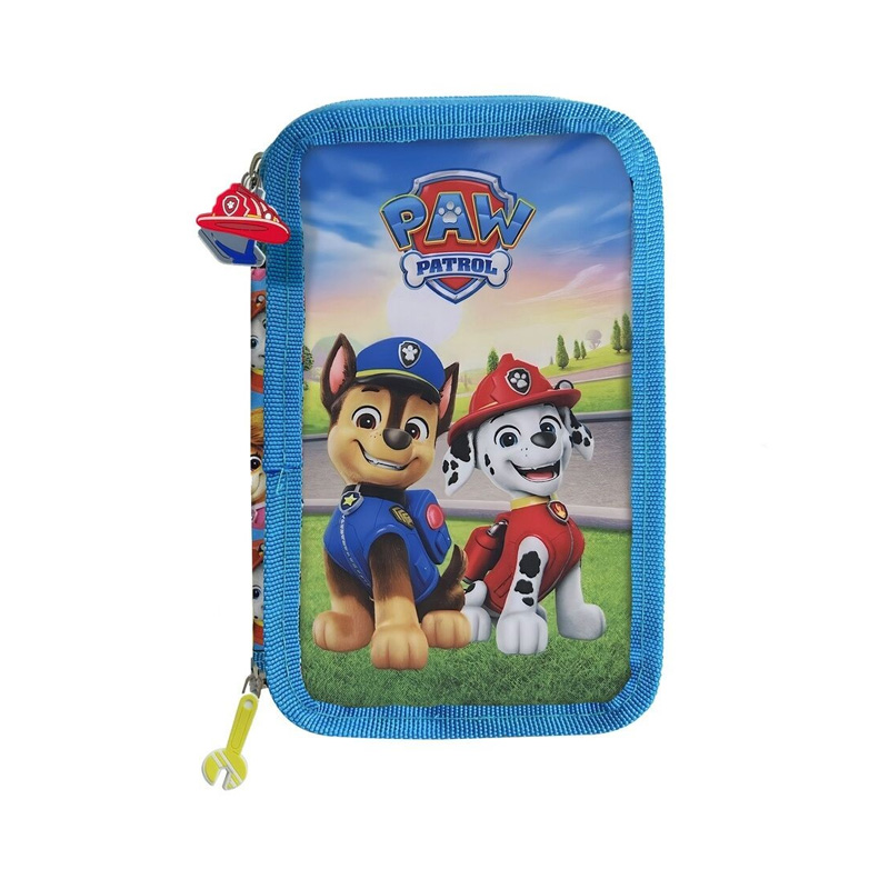 Plumier triple Chase & Marshall Paw Patrol