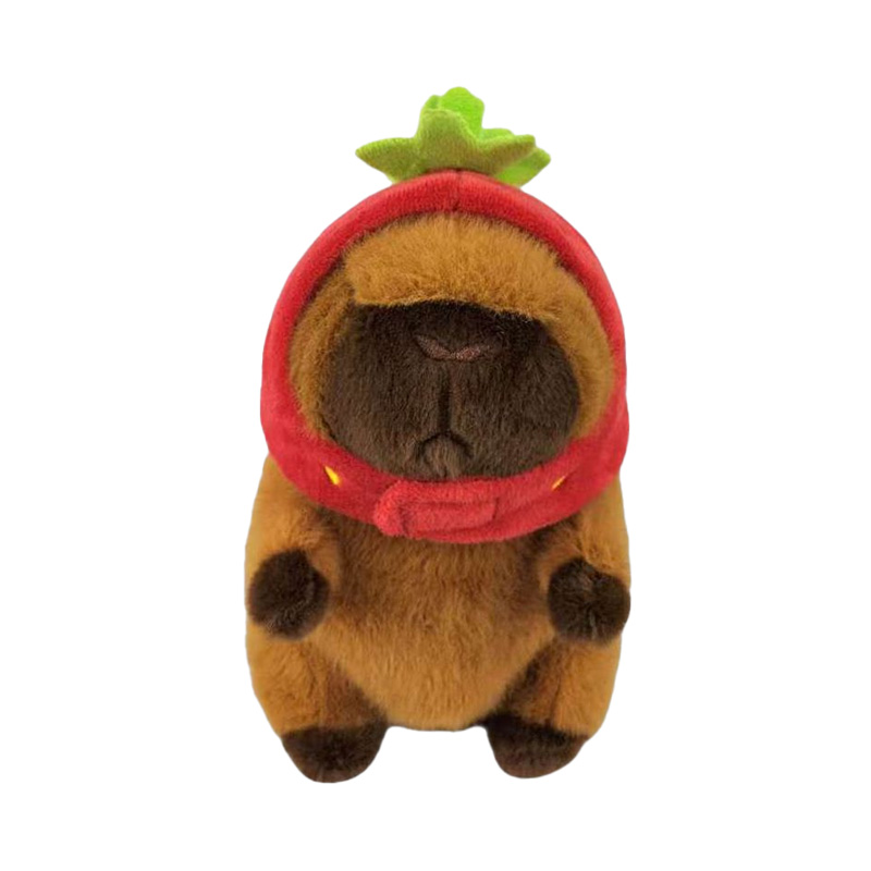 Peluche Capibara 20cm - gorro