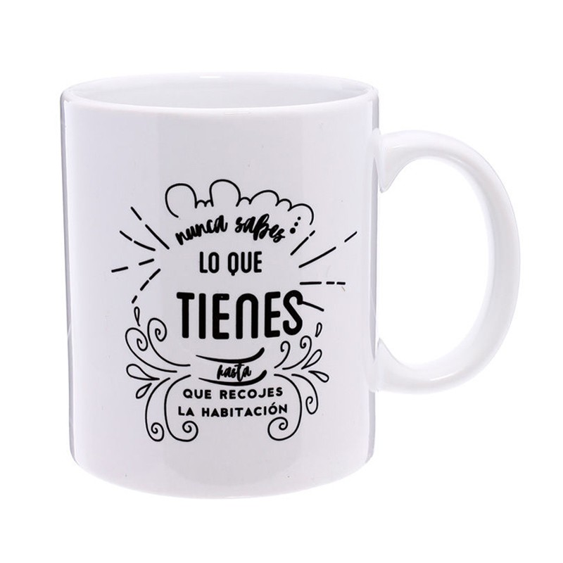 Distribuidor mayorista de Taza cerámica frases - Nunca sabes lo que tienes