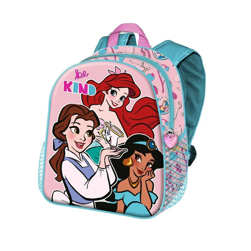 Mochila 3D Princesas Be Kind 31cm