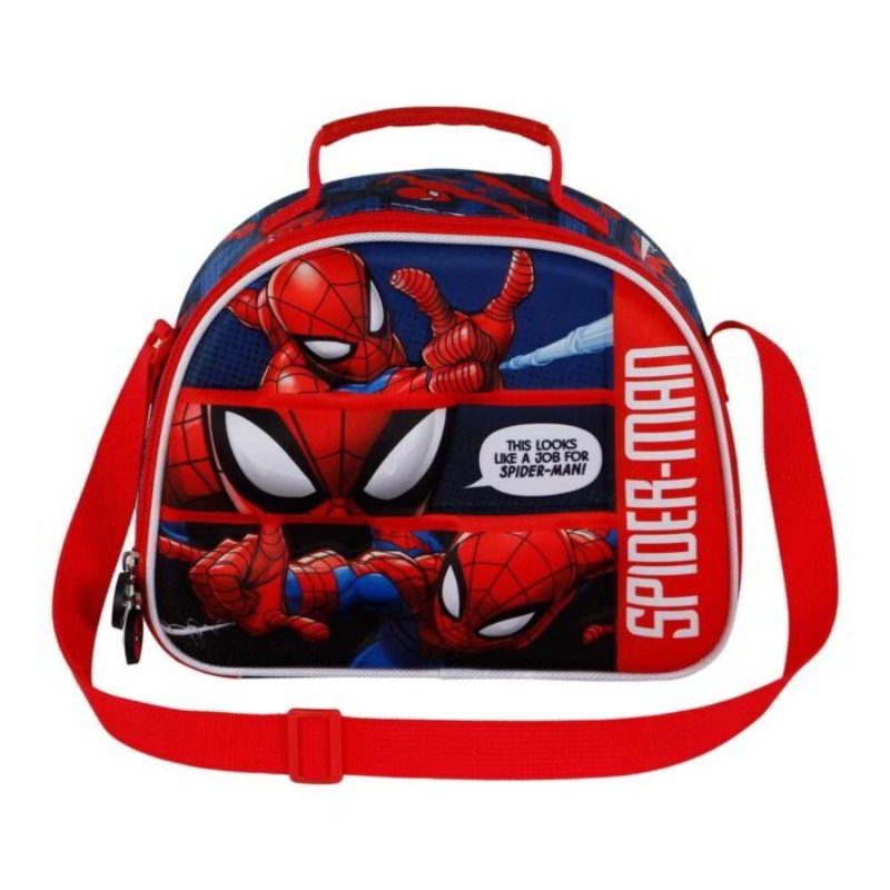 Bolsa portamerienda 3D Spiderman Stronger