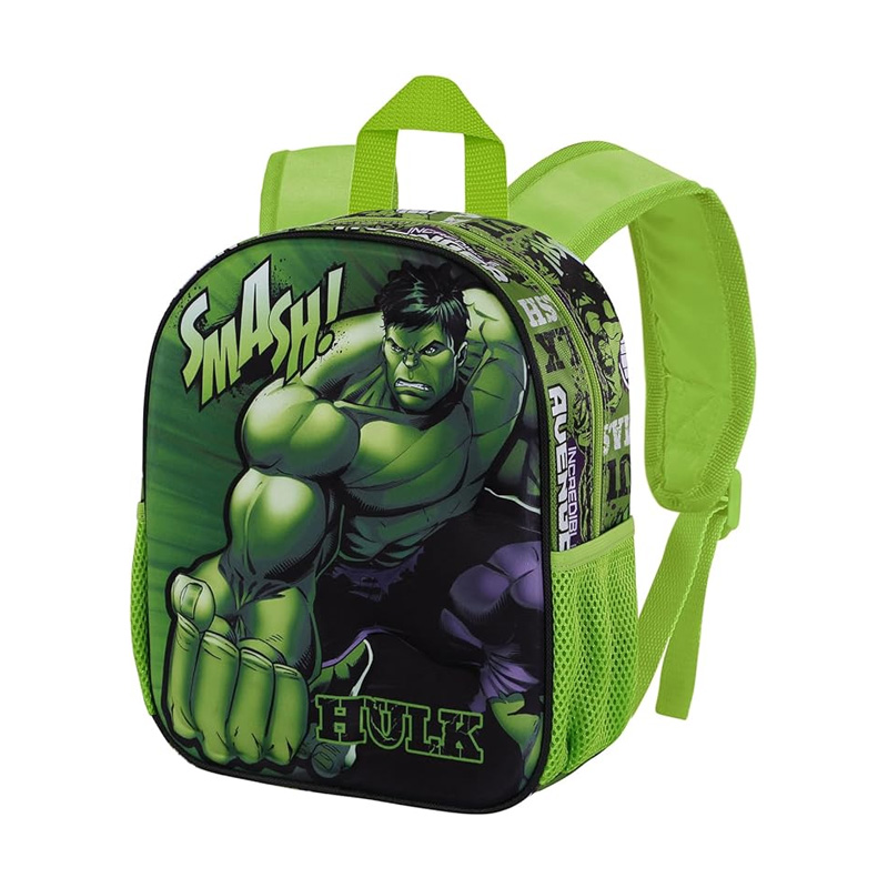 Mochila 3D Hulk Superhuman Marvel 31cm