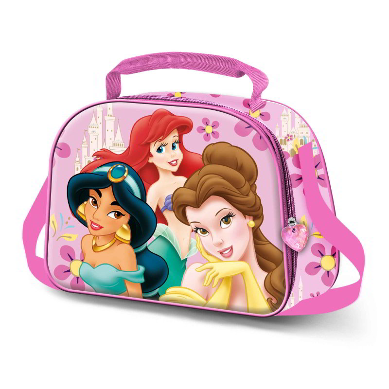 Bolsa portamerienda 3D Princesas Disney Palace