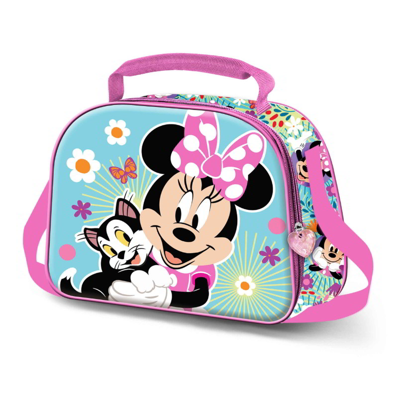 Bolsa portamerienda 3D Minnie Mouse Fígaro