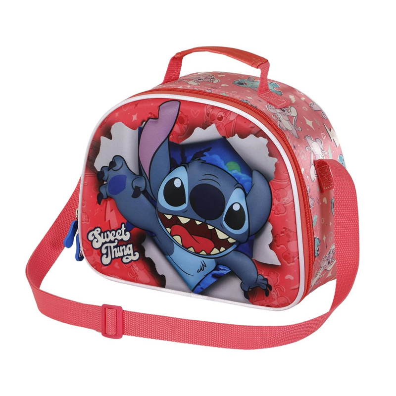 Bolsa portamerienda 3D Stitch Disney Sweet