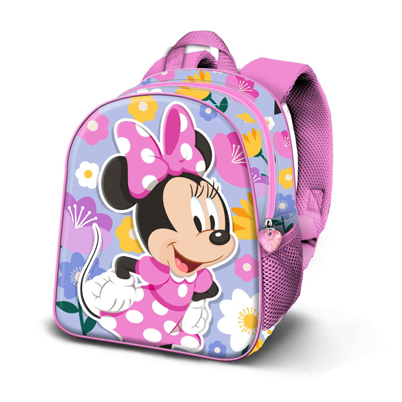 Mochila 3D 31cm Minnie Mouse Flower