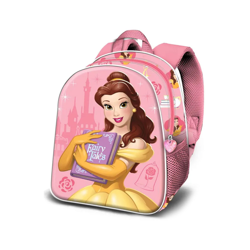 Mochila 3D 31cm Bella La Bella y La Bestia Disney