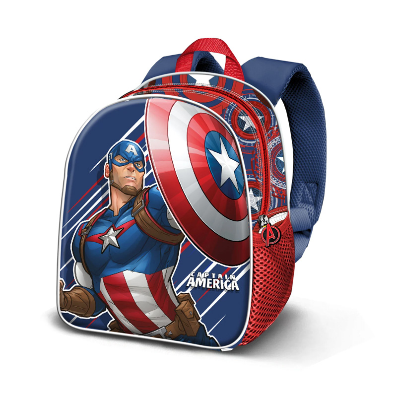 Mochila 3D 31cm Capitán América Elite