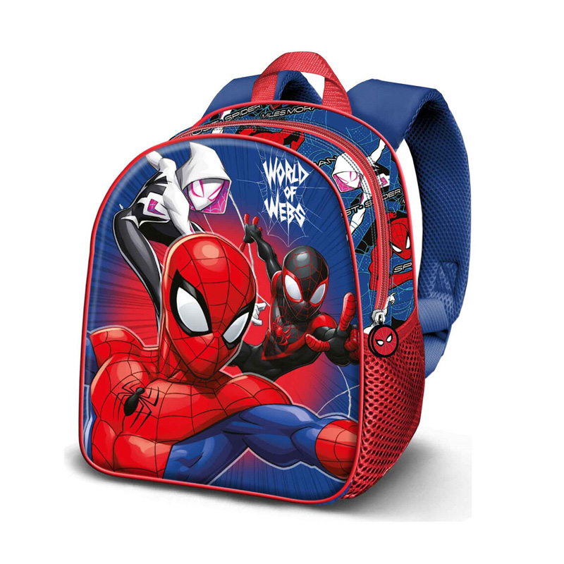 Mochila 3D 31cm Spiderman Word