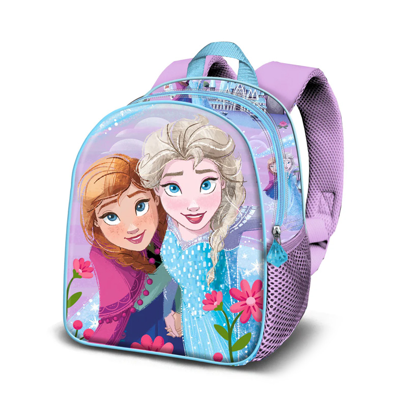 Mochila 3D 31cm Frowers Frozen Disney