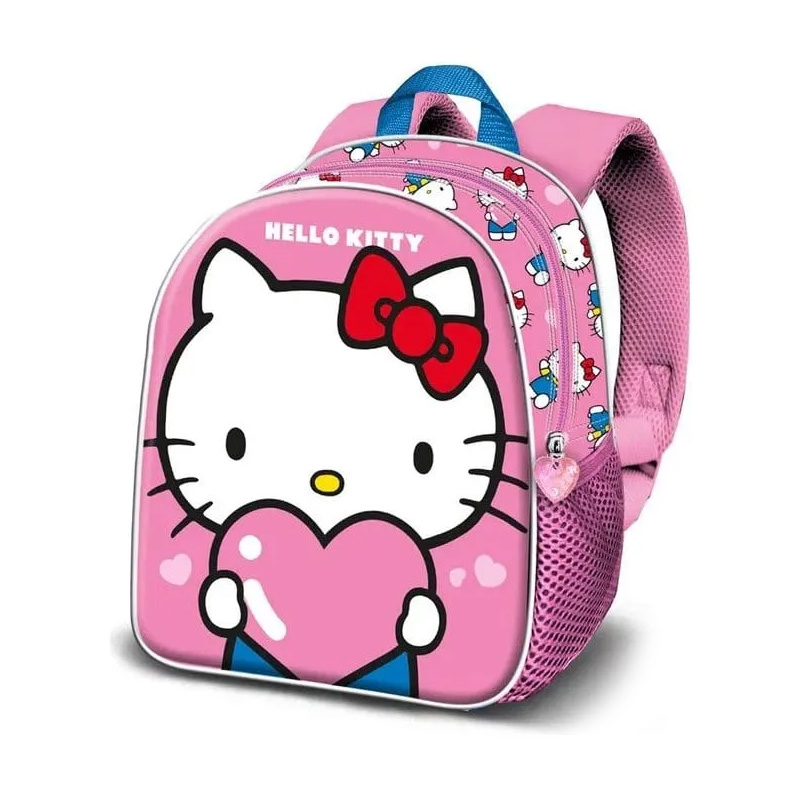 Mochila 3D 31cm Hello Kitty Love