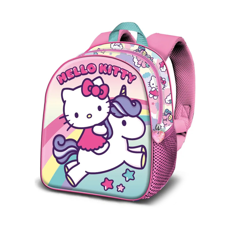 Mochila 3D 31cm Hello Kitty Unicorn