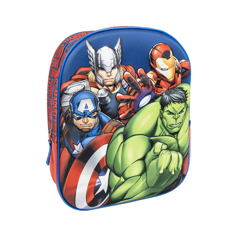 Mochila 3D 33cm Marvel Los Vengadores