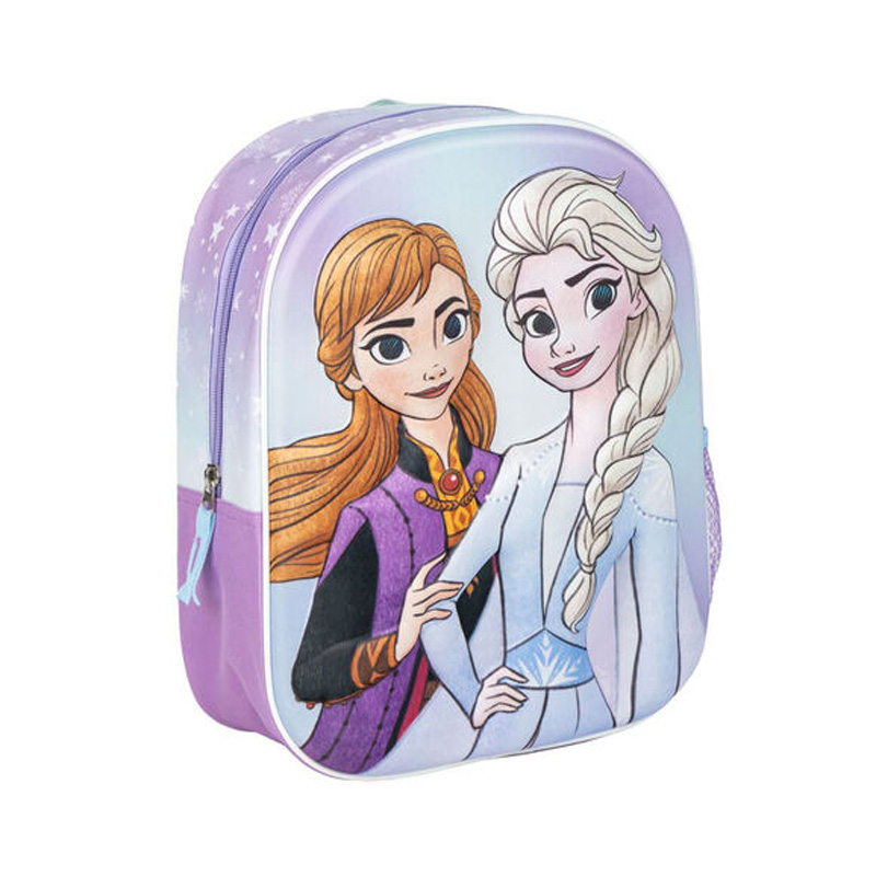 Mochila 3D Ana & Elsa Frozen 33cm